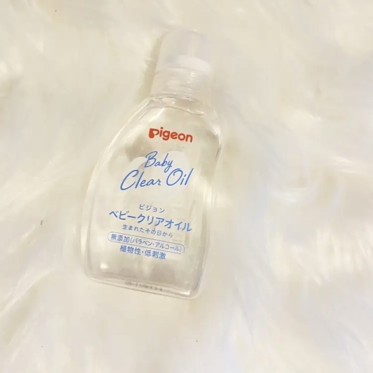 ベビークリアオイル/ピジョン/ボディオイルを使ったクチコミ（1枚目）