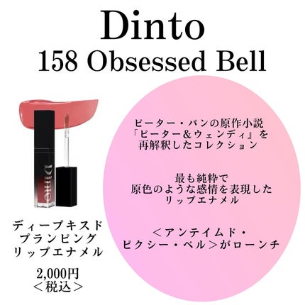 ディープキスド プランピング リップエナメル/Dinto/リップグロスを使ったクチコミ(6枚目)