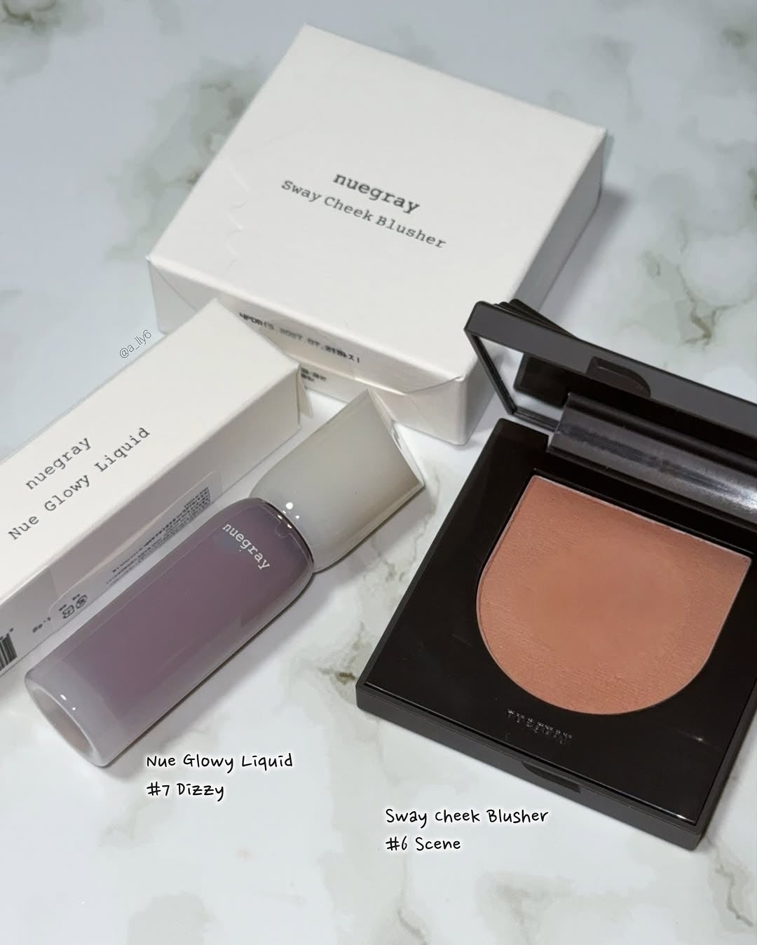 スウェイチークブラッシャー/nuegray/ジェル・クリームチークを使ったクチコミ(2枚目)