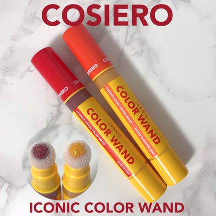 アイコニックカラーワンド/COSIERO /リキッドチークを使ったクチコミ(1枚目)