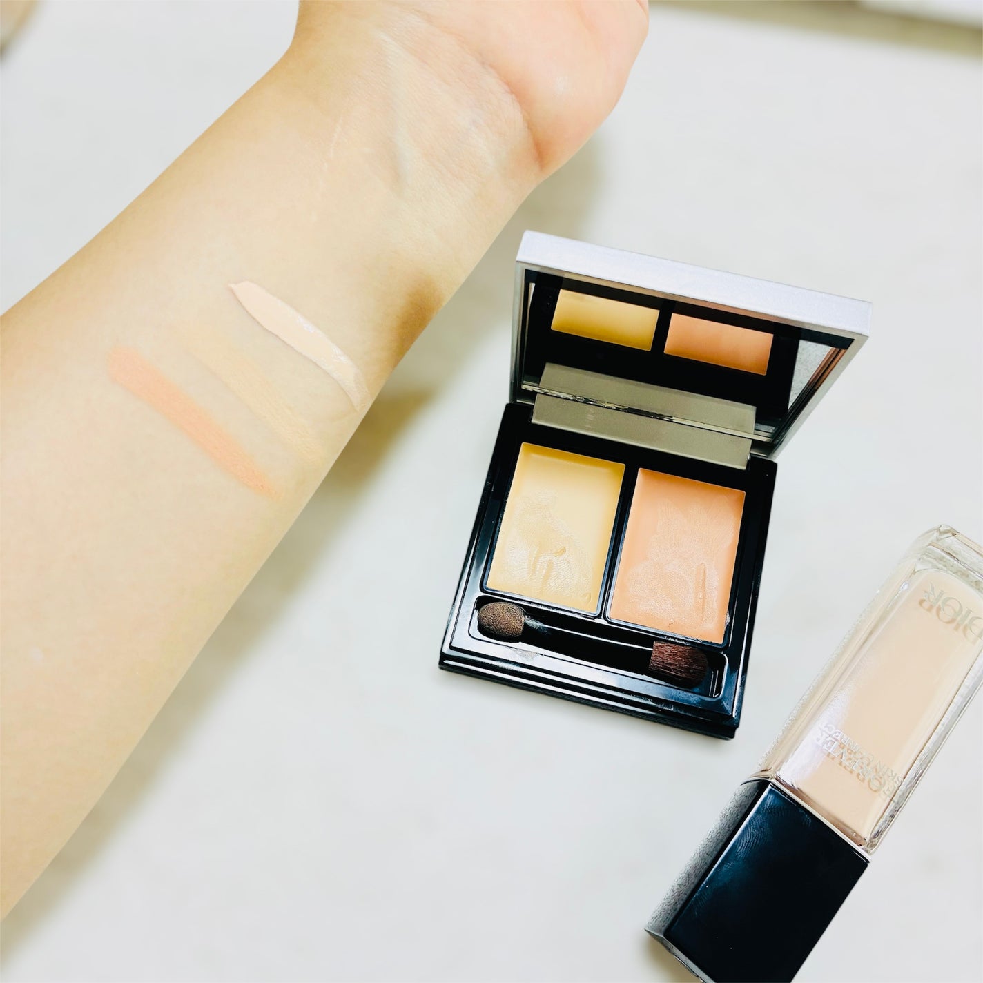 &be ファンシーラー/&be/パレットコンシーラーを使ったクチコミ(2枚目)