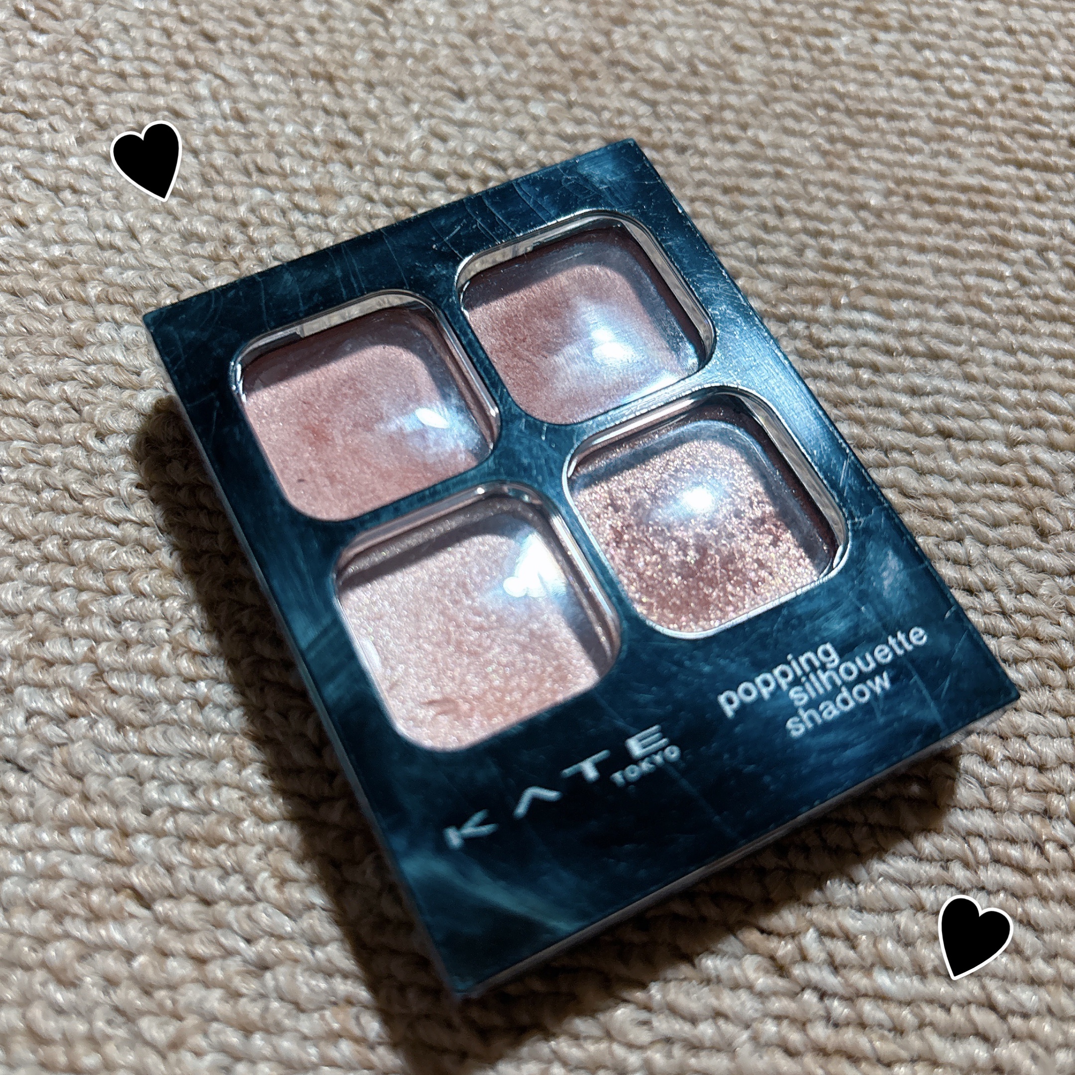 ケイト ポッピングシルエットシャドウ/KATE/アイシャドウパレットを使ったクチコミ（1枚目）
