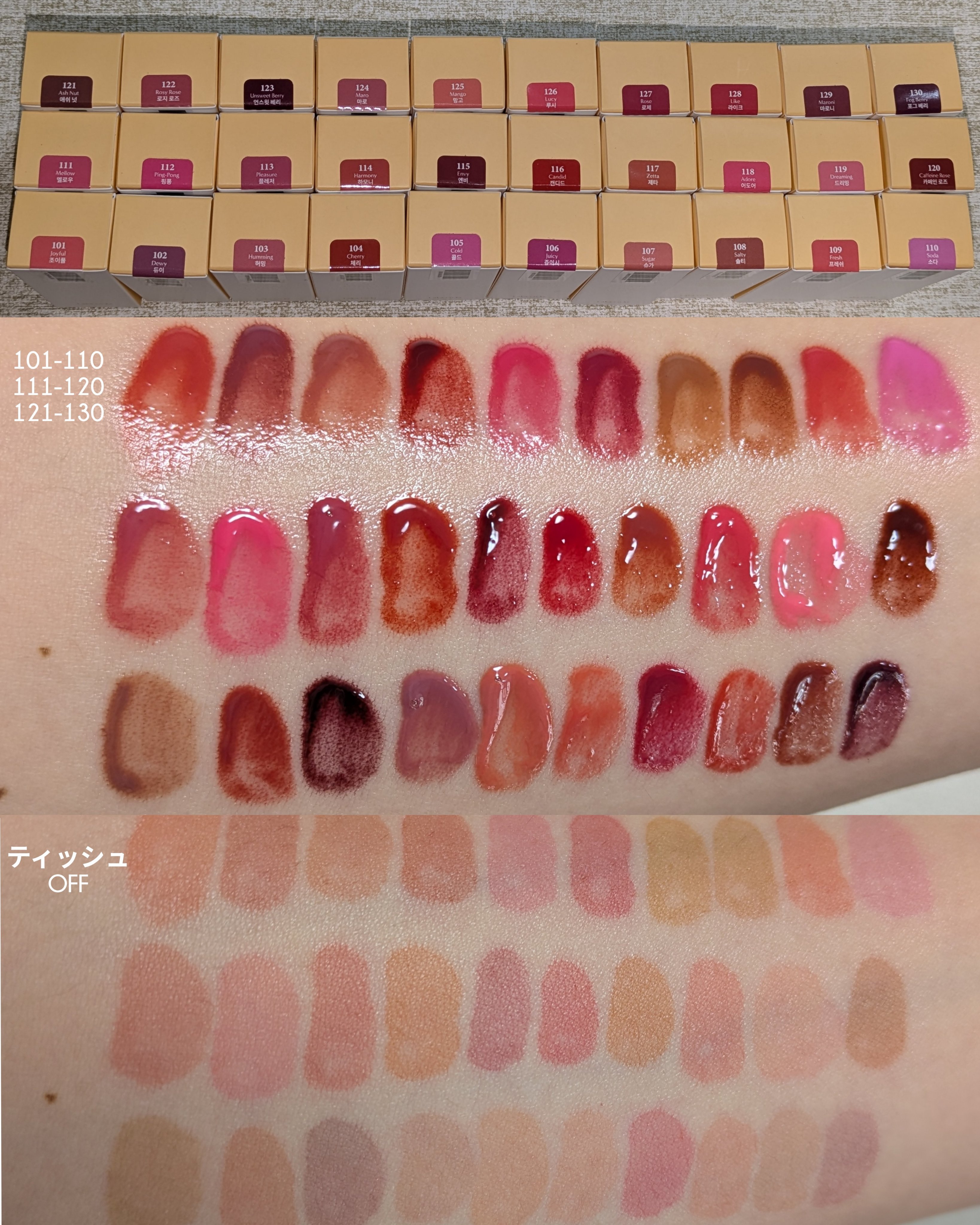 フルーティーグラムティント/Laka/リップティントを使ったクチコミ（1枚目）