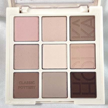 マイフェイブムードアイパレット 9カラー/HOLIKA HOLIKA/アイシャドウパレットを使ったクチコミ(2枚目)