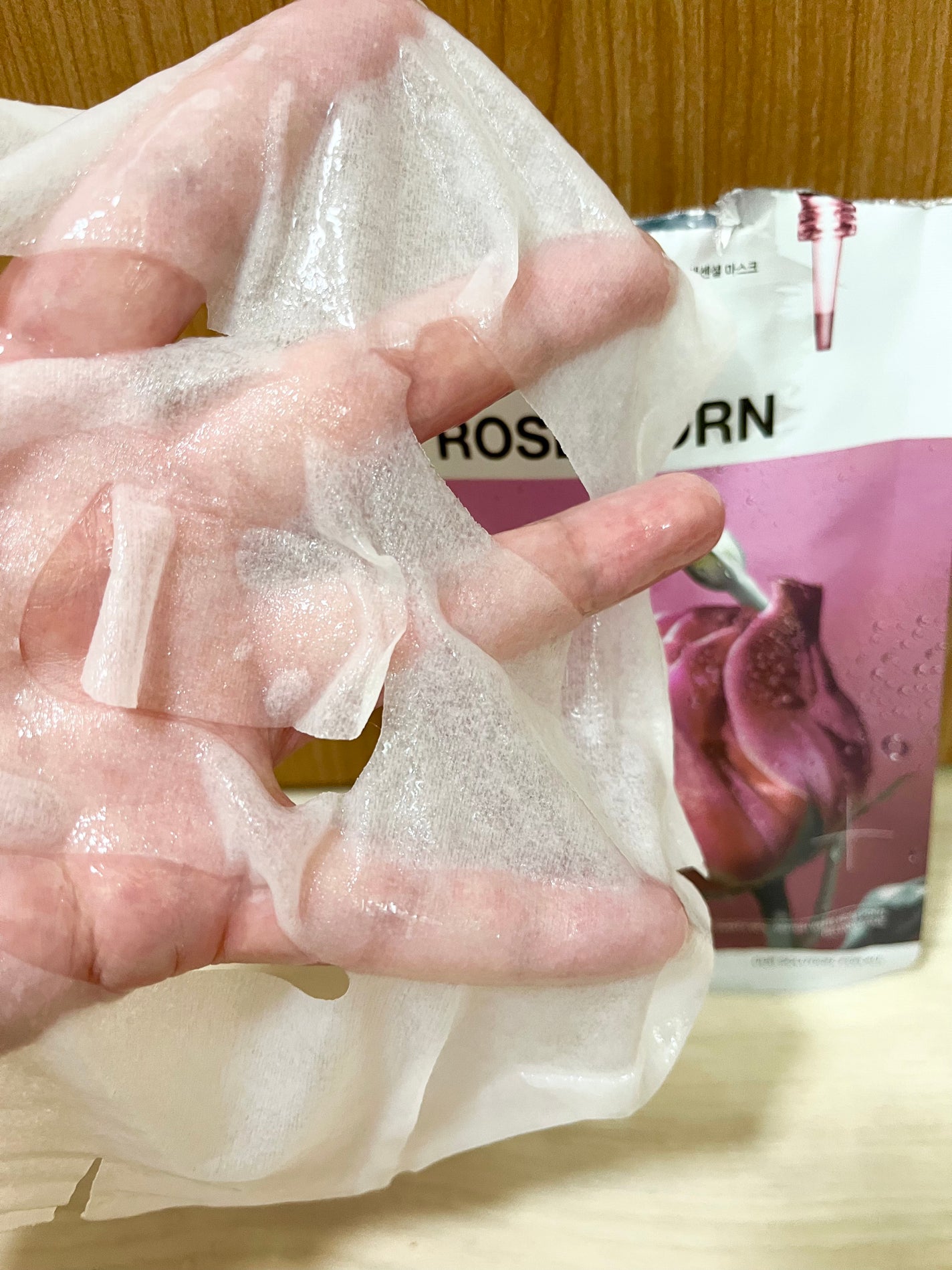 ローゼPDRNエッセンシャルマスクヘルシーグロウ/MEDIHEAL/シートマスク・パックを使ったクチコミ(2枚目)