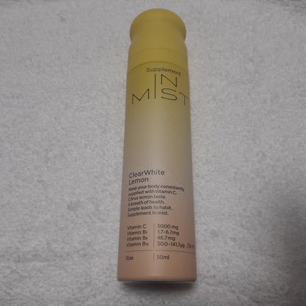 ClearWhite Lemon/IN MIST/健康サプリメントを使ったクチコミ(2枚目)