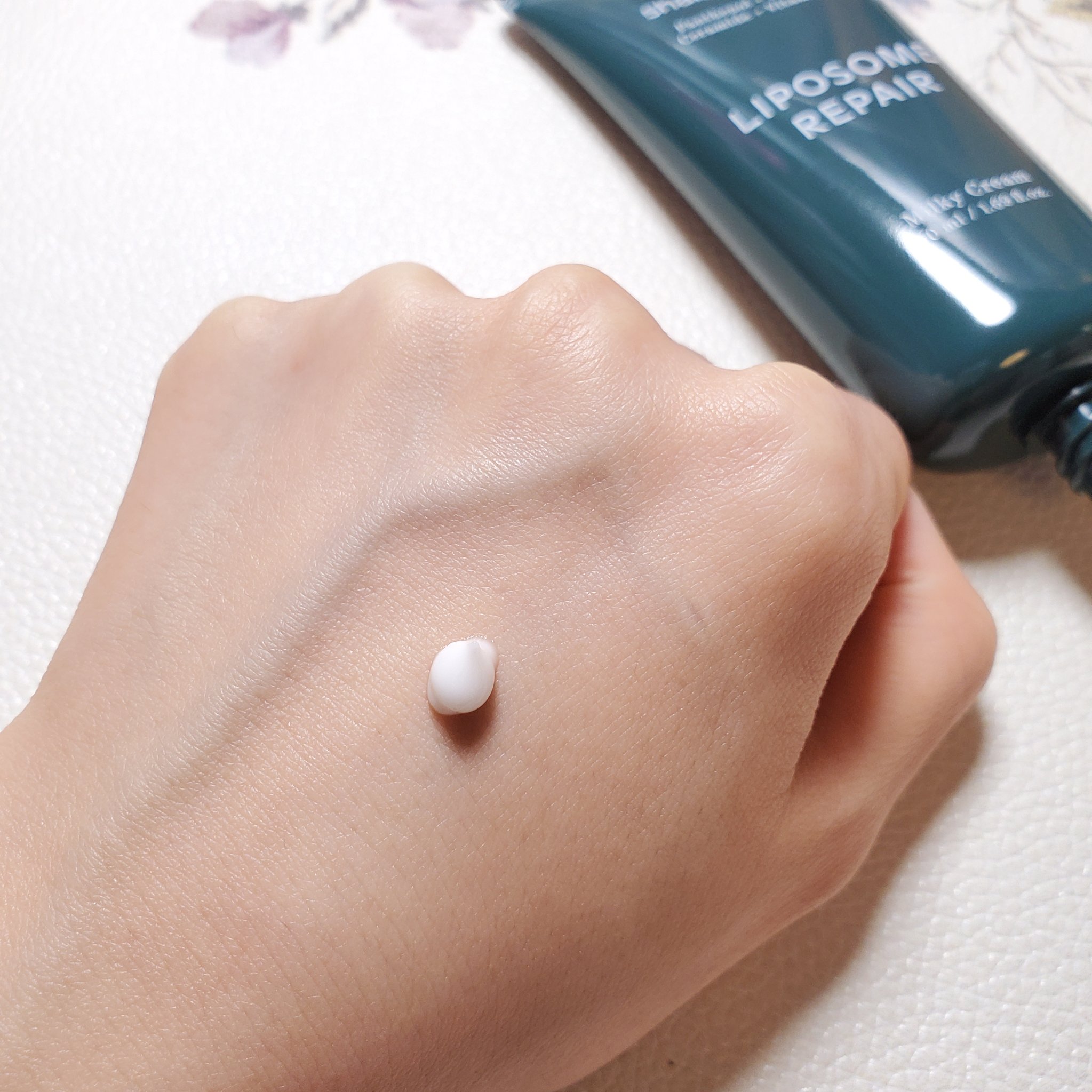 リポソーム リペア インテンシブ クリーム/shaishaishai/フェイスクリームを使ったクチコミ（2枚目）