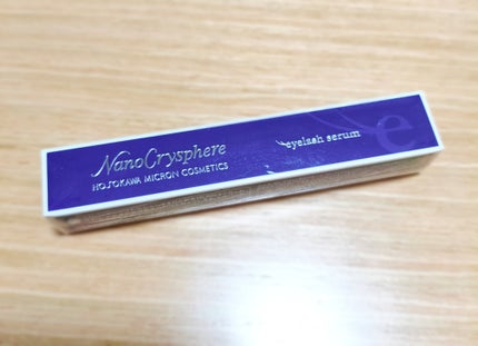 ナノクリスフェアアイラッシュセラム/ナノクリスフェア/まつげ美容液を使ったクチコミ(1枚目)