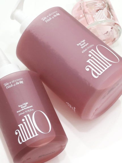 ロージーナイトヘアエッセンス/ANILLO/ヘアオイルを使ったクチコミ(2枚目)