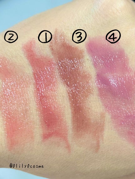 キレイアンドコー グロウインリップ/Kirei&co./口紅を使ったクチコミ(4枚目)