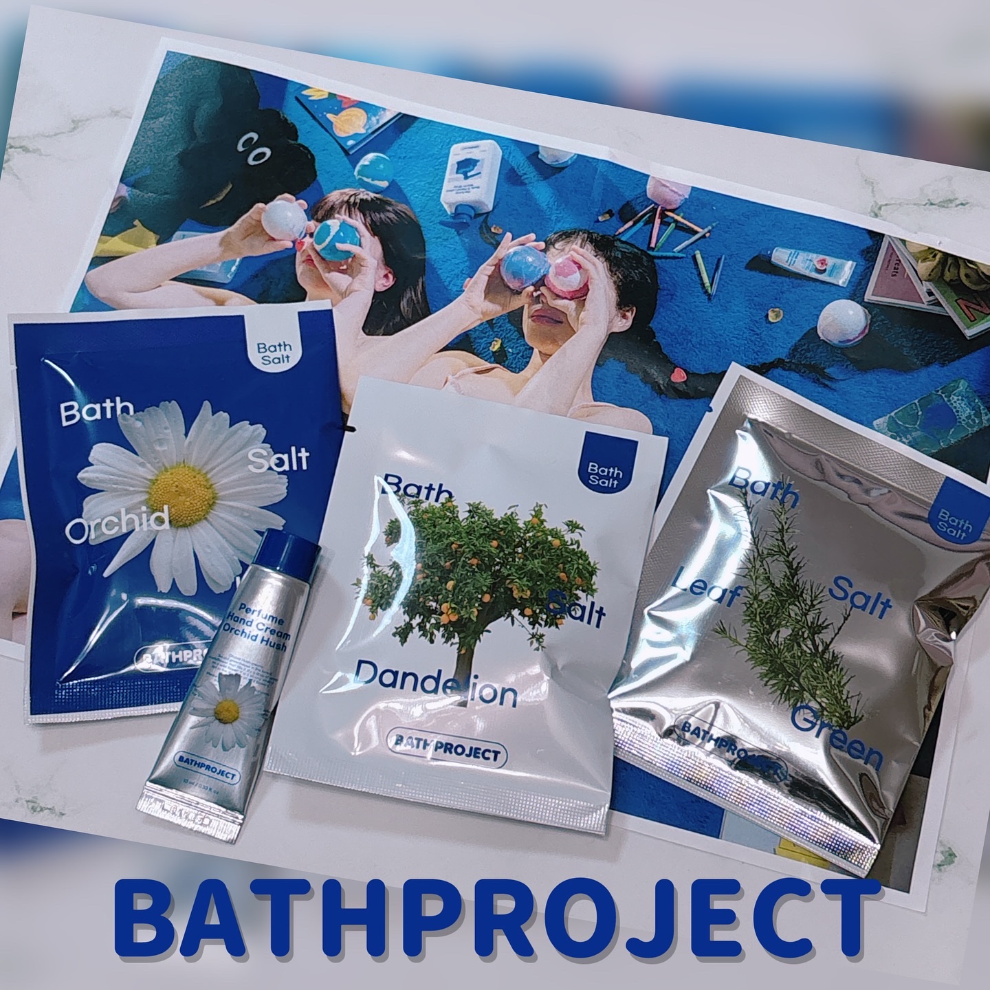 バスソルト オーキッドハッシュ/BATH PROJECT/無機塩系入浴剤を使ったクチコミ（1枚目）