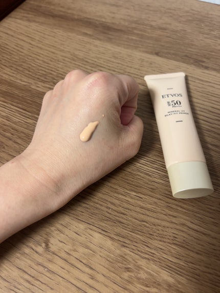 ミネラルUVシルキーフィットプライマー/エトヴォス/化粧下地を使ったクチコミ(2枚目)
