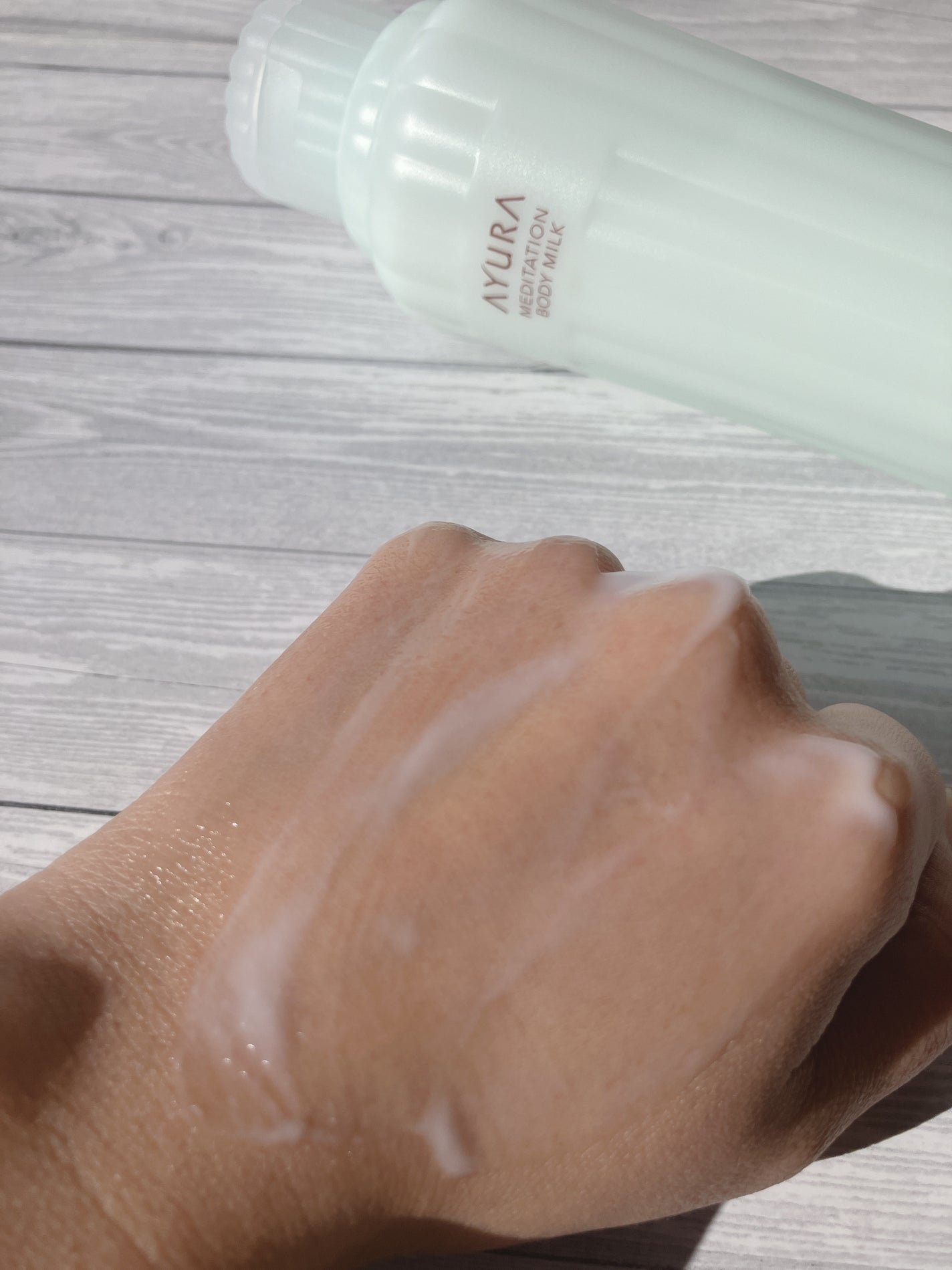 アユーラ メディテーションボディミルクα/AYURA/ボディミルクを使ったクチコミ(3枚目)