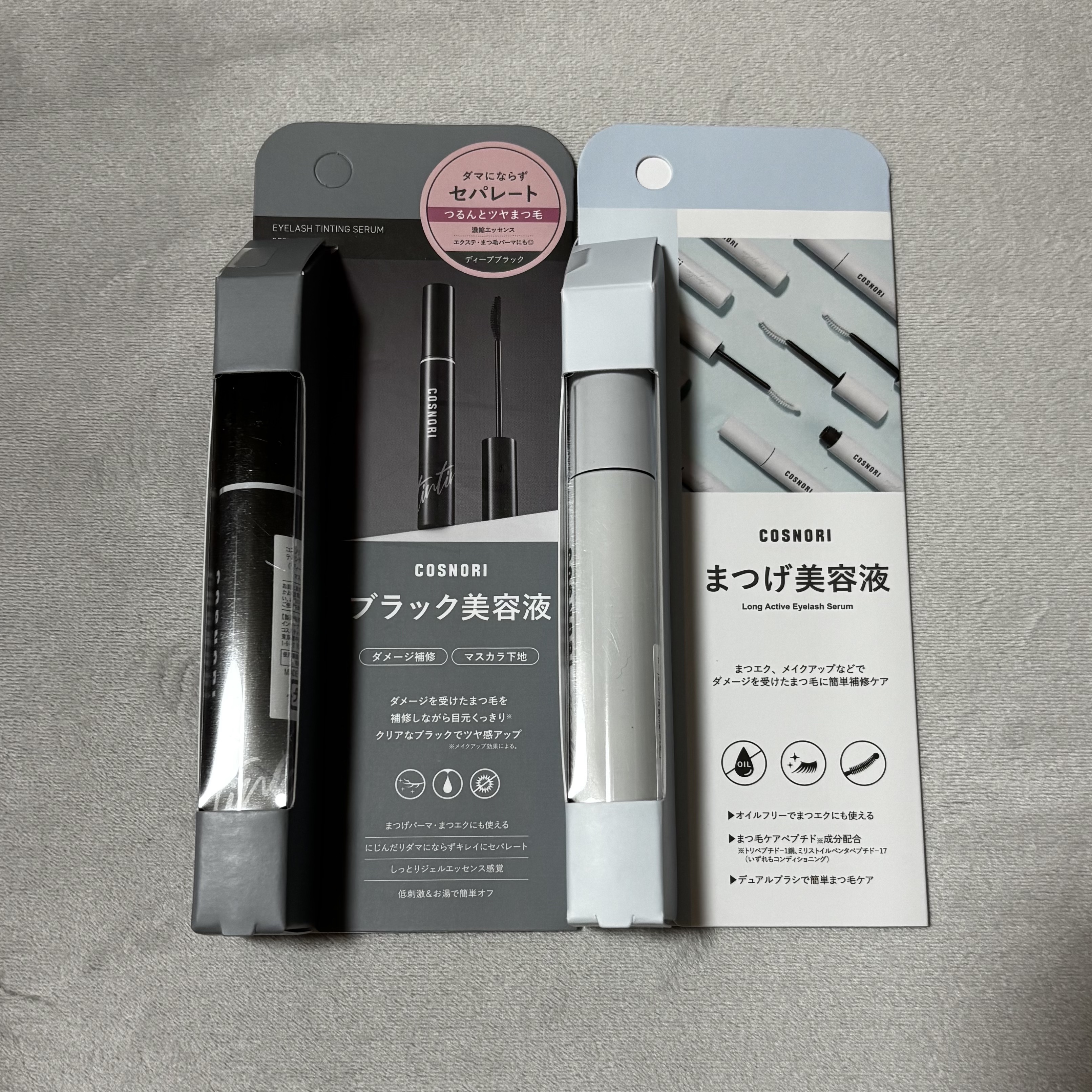コスノリ アイラッシュティンティングセラム/COSNORI/まつげ美容液を使ったクチコミ（1枚目）