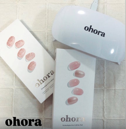 セミキュアジェルネイル(ハンド)/ohora/ネイルシールを使ったクチコミ(2枚目)