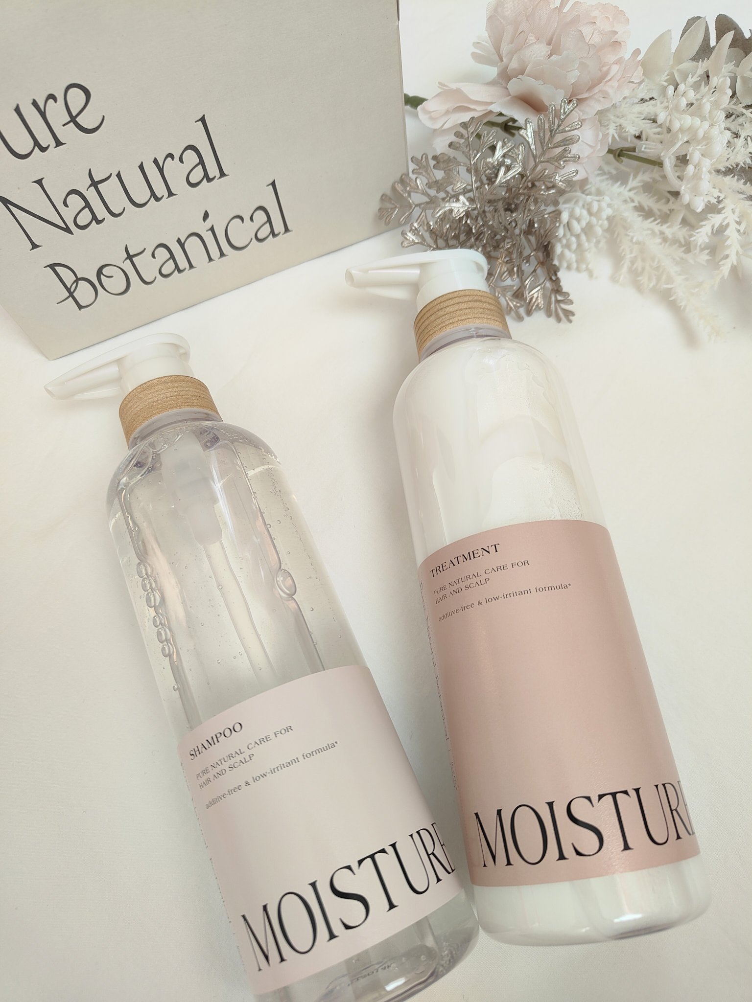 ピュアナチュラルボタニカル モイストリッチシャンプー/トリートメント/ピュアナチュラル/市販シャンプーを使ったクチコミ（1枚目）