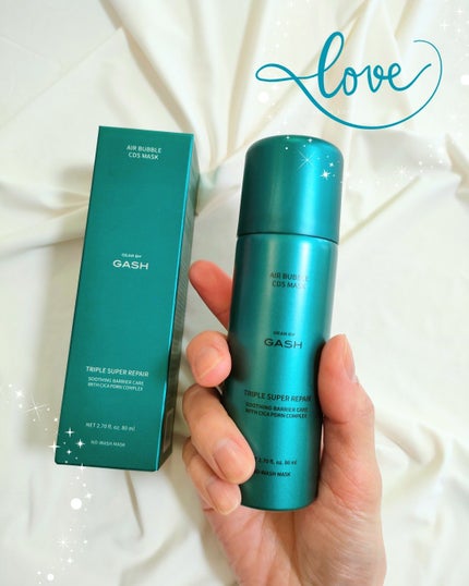 エアバブルCDSマスク トリプルSリペア/GASH/洗い流すパック・マスクを使ったクチコミ(5枚目)