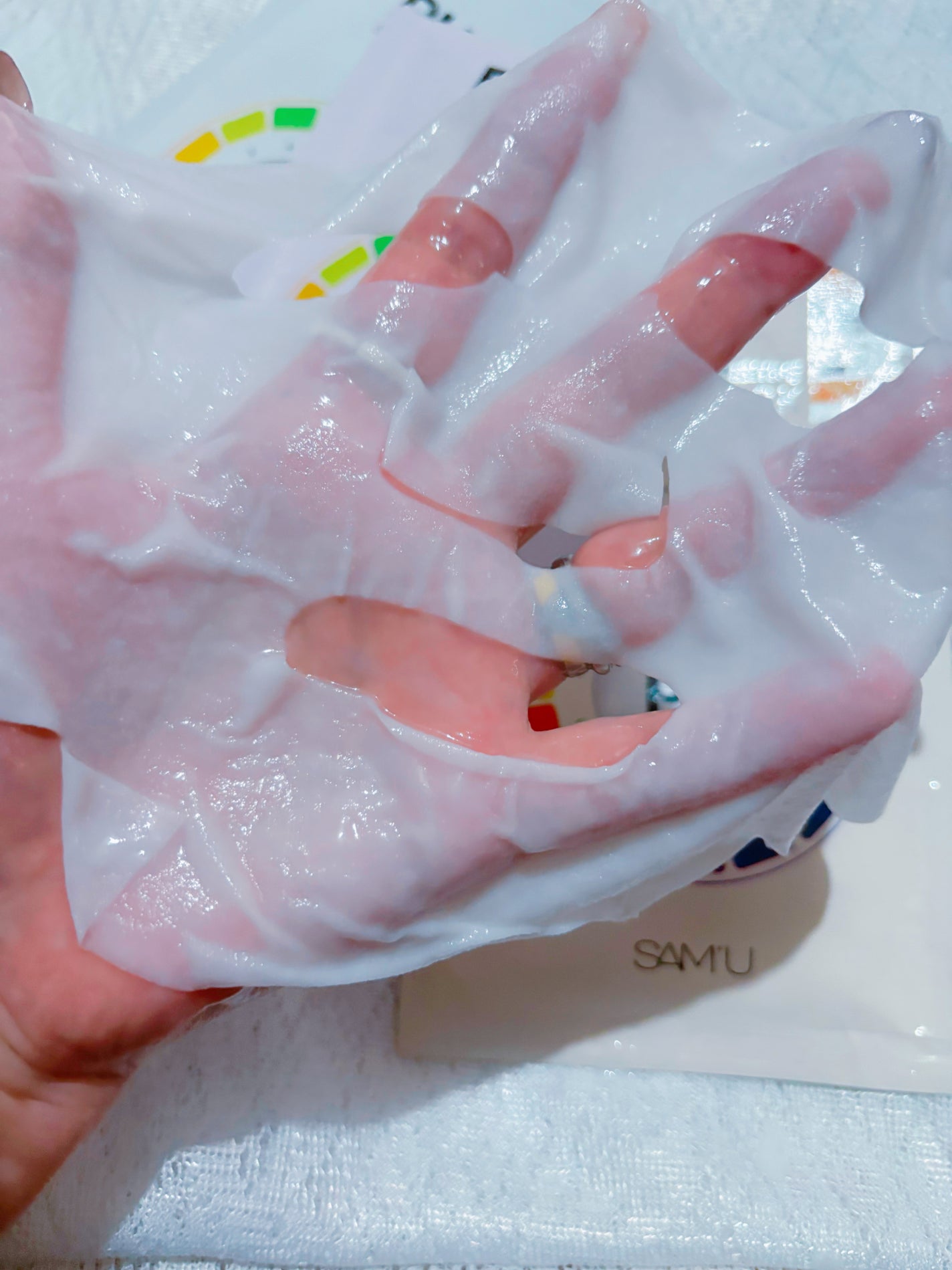 PHセンシティブマスク バイタルフィット/SAM'U/シートマスク・パックを使ったクチコミ(4枚目)