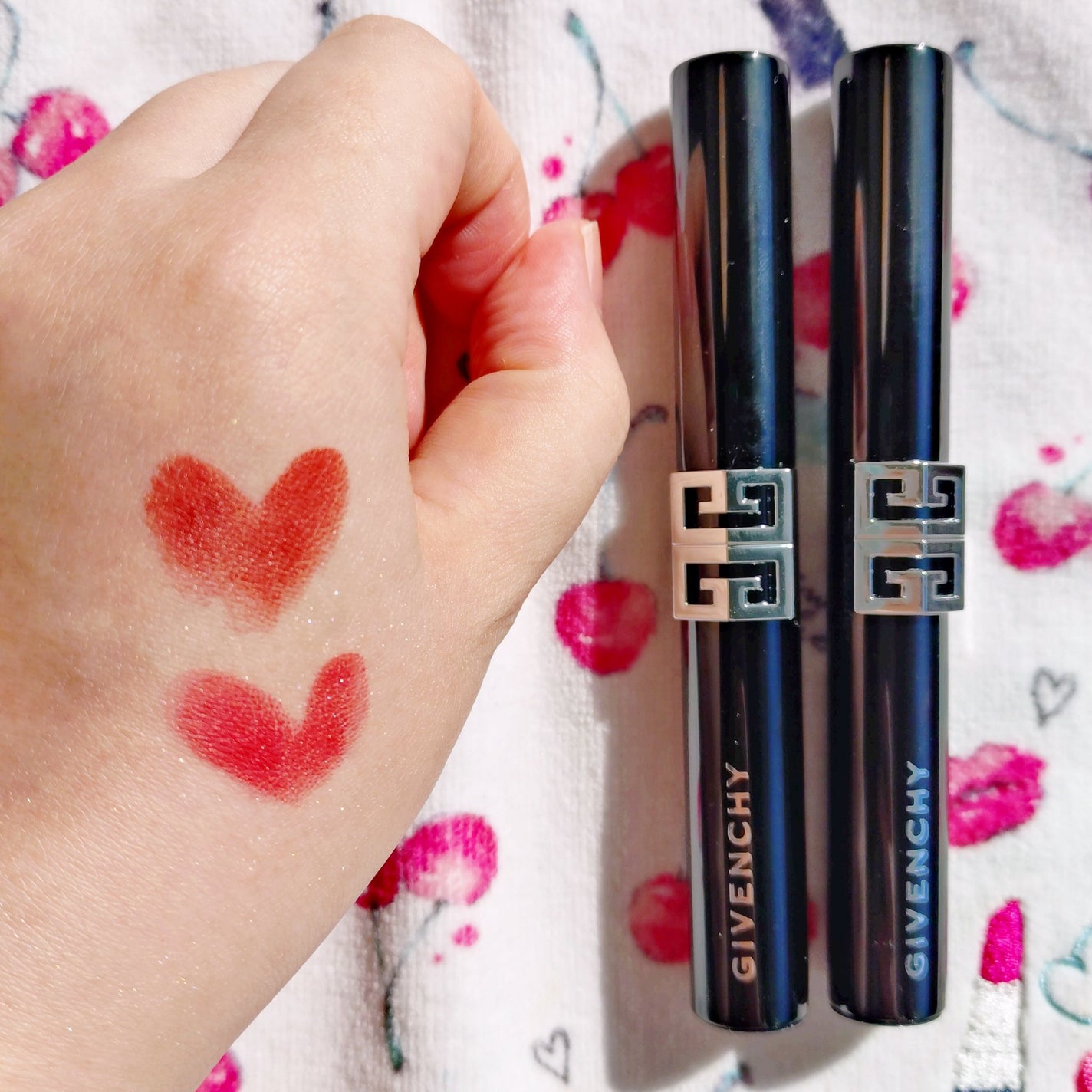 ルージュ・ジバンシイ・ベルベット・マット/GIVENCHY/口紅を使ったクチコミ(2枚目)