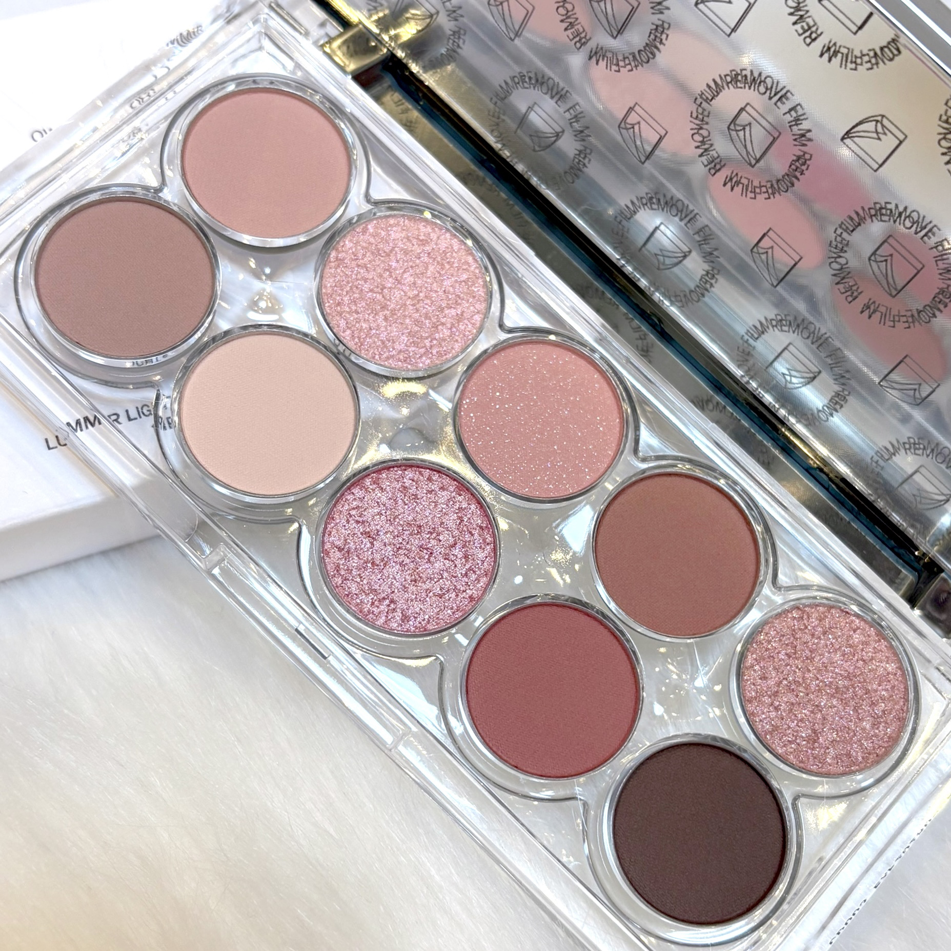 ライトオンアイズシャドウパレット/ルミル/アイシャドウパレットを使ったクチコミ（2枚目）