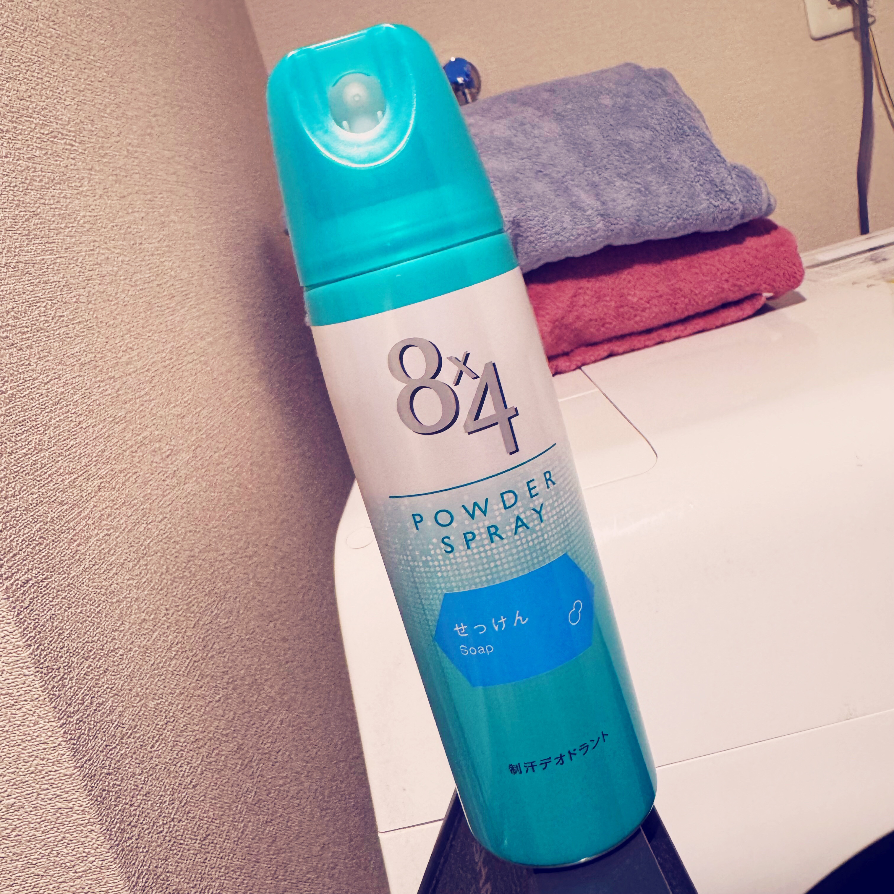 パウダースプレー せっけんの香り/８ｘ４/デオドラント・制汗剤を使ったクチコミ（1枚目）