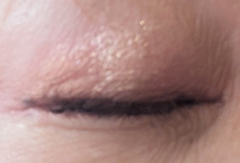 クレヨンタッチミー メタリックアイライナー/キャンドゥ/ペンシルアイライナーを使ったクチコミ(3枚目)