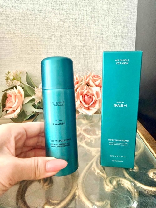 エアバブルCDSマスク トリプルSリペア/GASH/洗い流すパック・マスクを使ったクチコミ（1枚目）