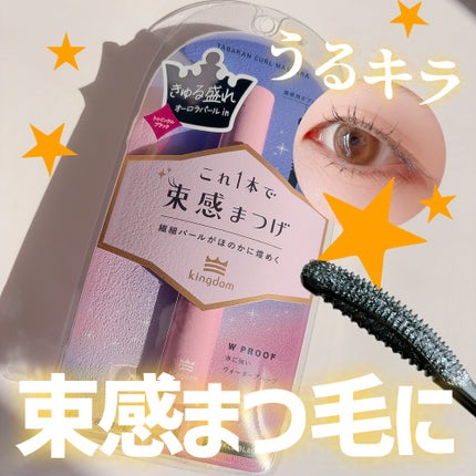 キングダム 束感カールマスカラ/キングダム/マスカラを使ったクチコミ(1枚目)