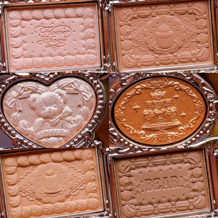 スウィーティーベア コレクション アイシャドウパレット/FlowerKnows/アイシャドウパレットを使ったクチコミ(2枚目)