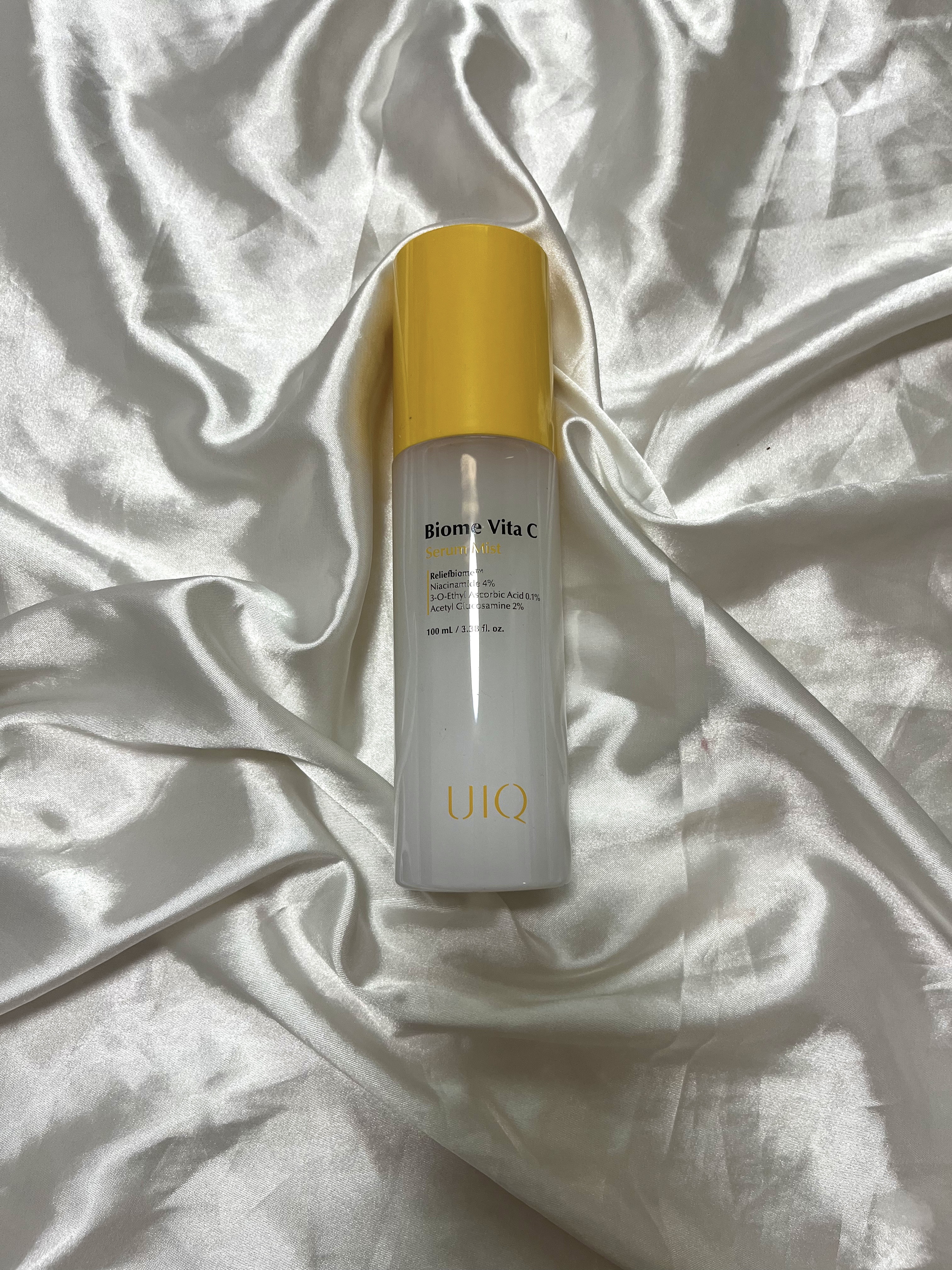 Biome Vita C Serum Mist
(バイオームビタCセラムミスト)

moreme様より頂きました！

微細な霧吹き状ミストでお肌に
優しくフィット❤️
肌の鎮静効果により敏感な肌でも素早く鎮静
してくれる◎

ビタC美白成分