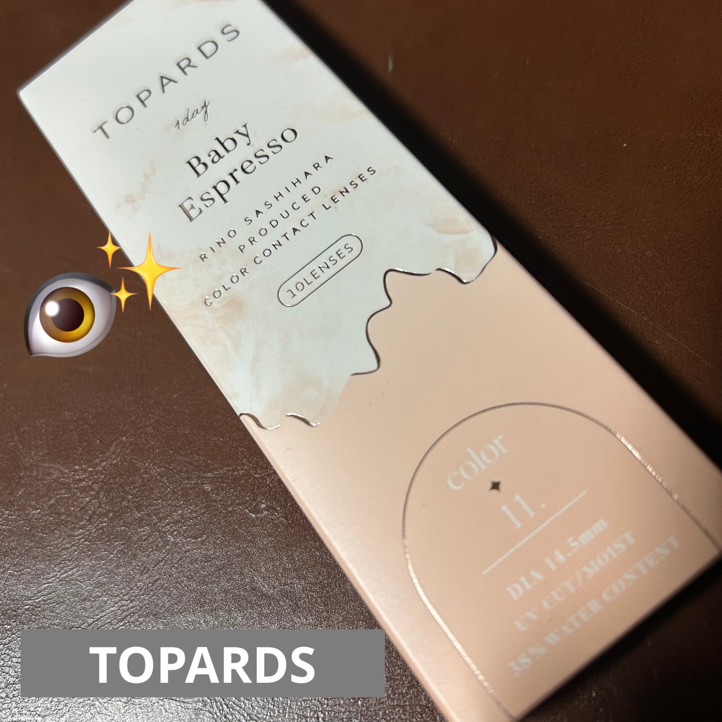 TOPARDS 1day/TOPARDS/ワンデー(1DAY)カラコンを使ったクチコミ(1枚目)