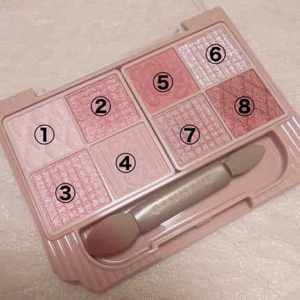 プティパレットアイズ/キャンメイク/パウダーアイシャドウを使ったクチコミ(2枚目)