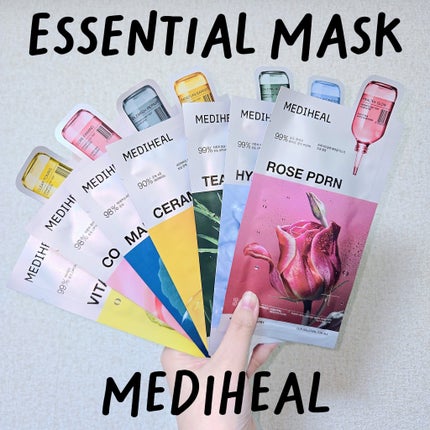 ティーツリー エッセンシャルマスクカーミングモイスチャー/MEDIHEAL/シートマスク・パックを使ったクチコミ(1枚目)