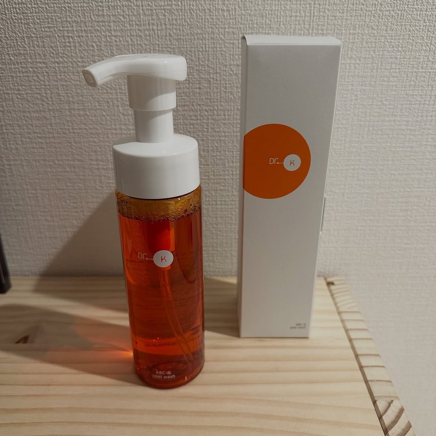 ABC-Gピールウォッシュ/ドクターケイ/泡洗顔を使ったクチコミ(1枚目)