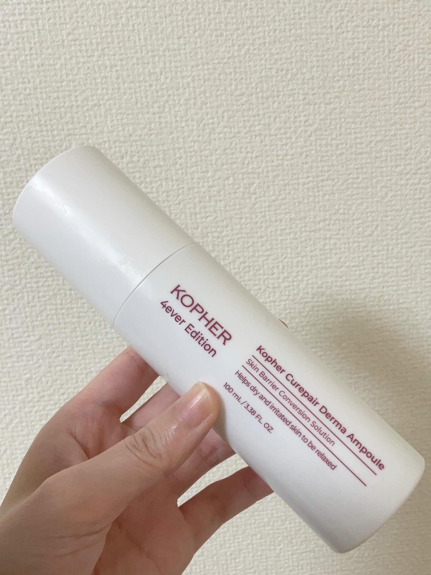 CUREPAIR DERMA AMPOULE /KOPHER/ミスト状化粧水を使ったクチコミ（1枚目）