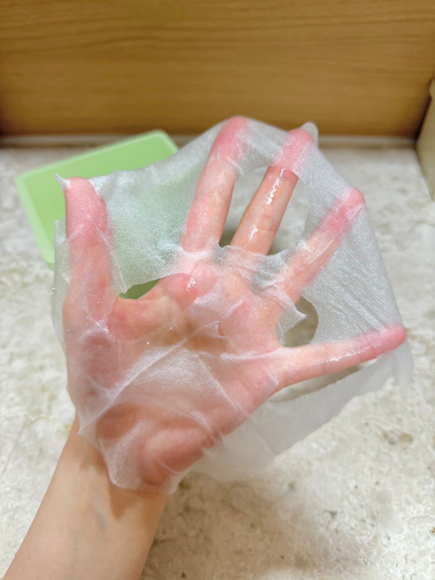 ドクダミシートマスクデイリーピック/Abib /シートマスク・パックを使ったクチコミ(2枚目)