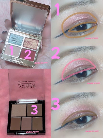 MP2wayアイクレヨン/セリア/スティックアイシャドウを使ったクチコミ(2枚目)