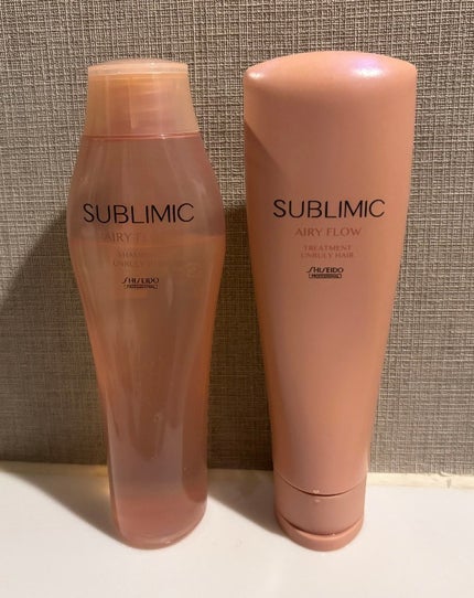 エアリーフロー シャンプー/トリートメント/サブリミック/サロンシャンプーを使ったクチコミ(1枚目)