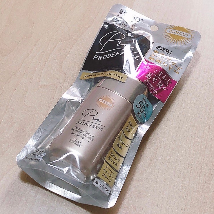 プロディフェンス タフネスUV ミルク/サンカット®/日焼け止めミルクを使ったクチコミ(1枚目)