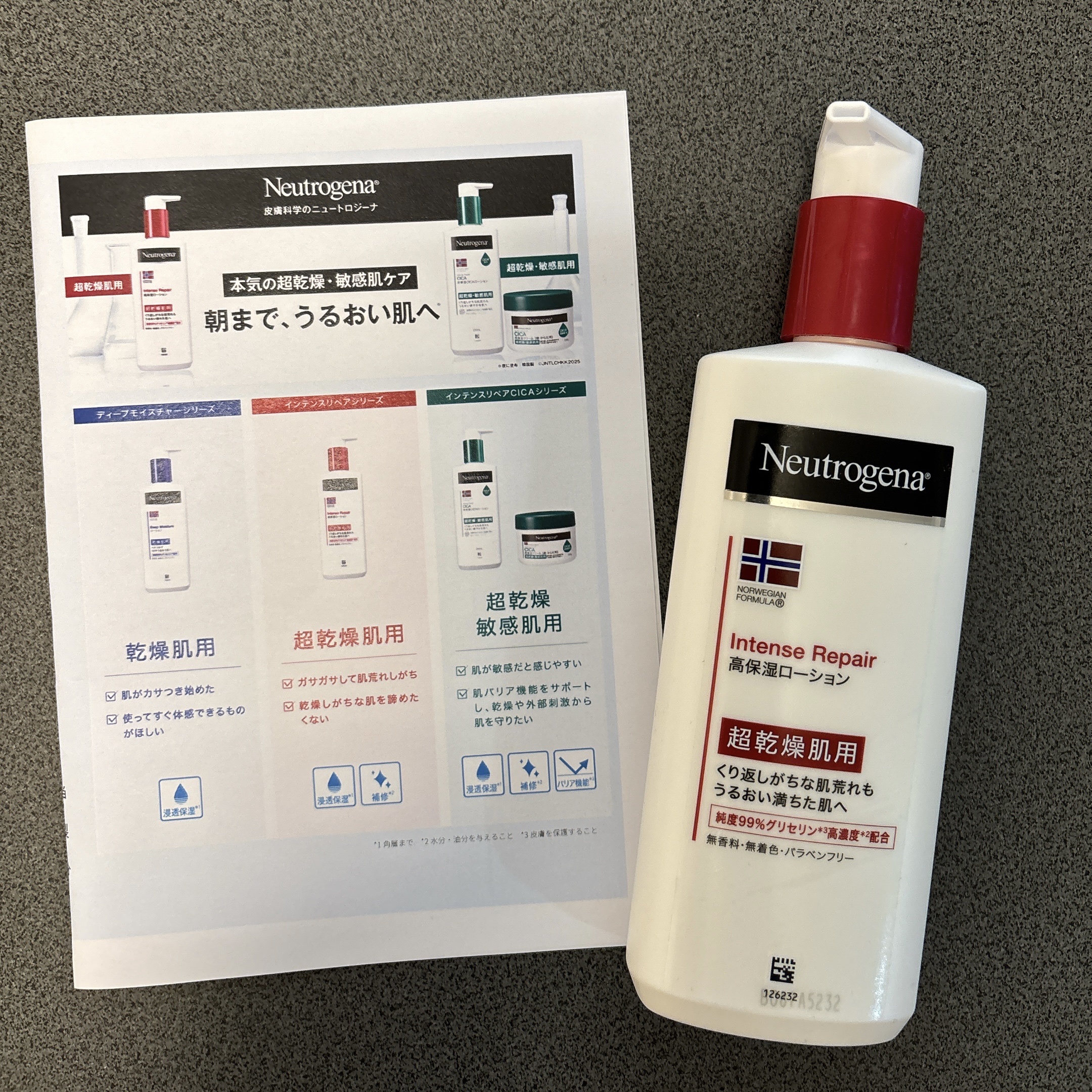 ノルウェー フォーミュラ インテンスリペア ボディ エマルジョン/Neutrogena/ボディローションを使ったクチコミ（1枚目）