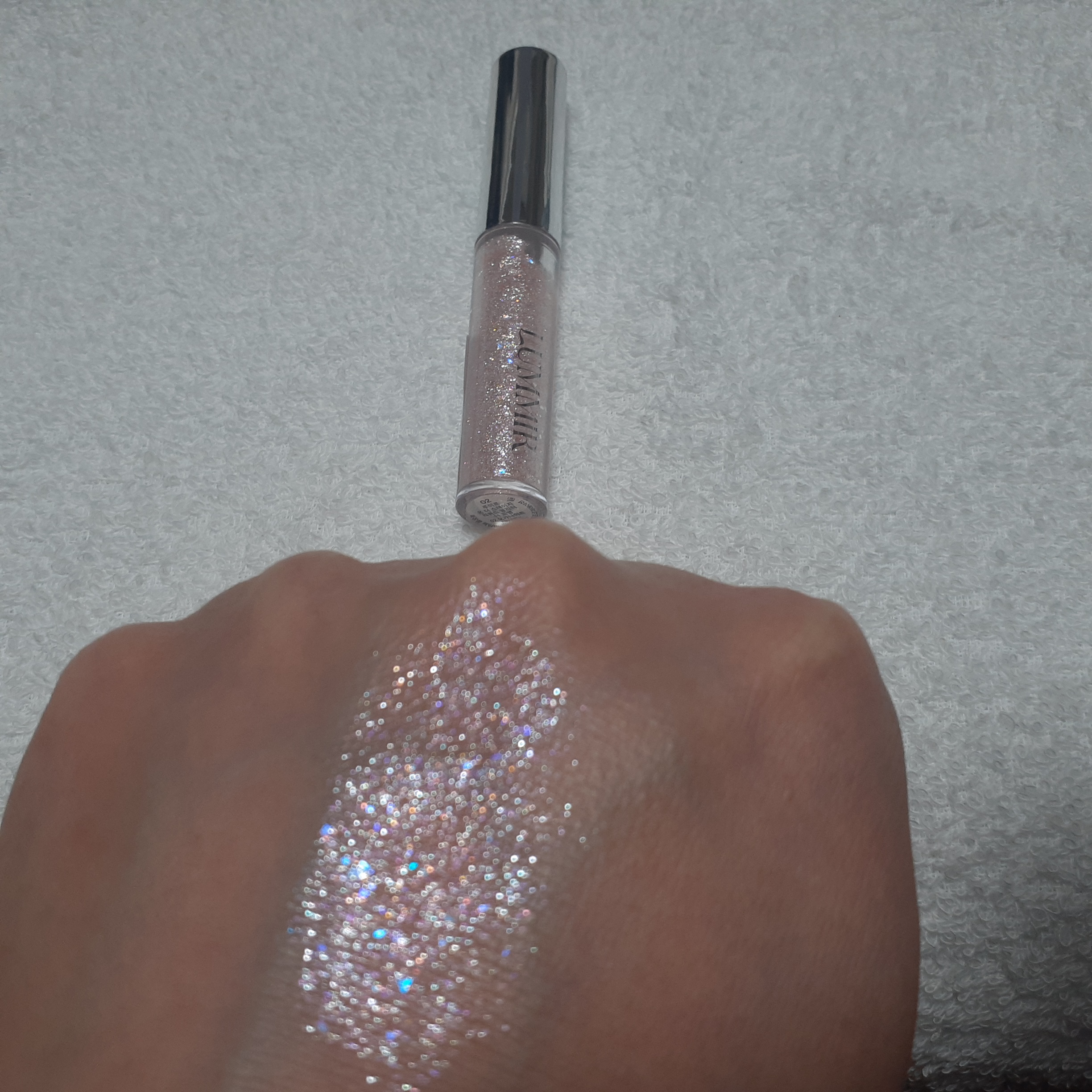 オンザステージリキッドグリッター/ルミル/グリッターを使ったクチコミ（3枚目）