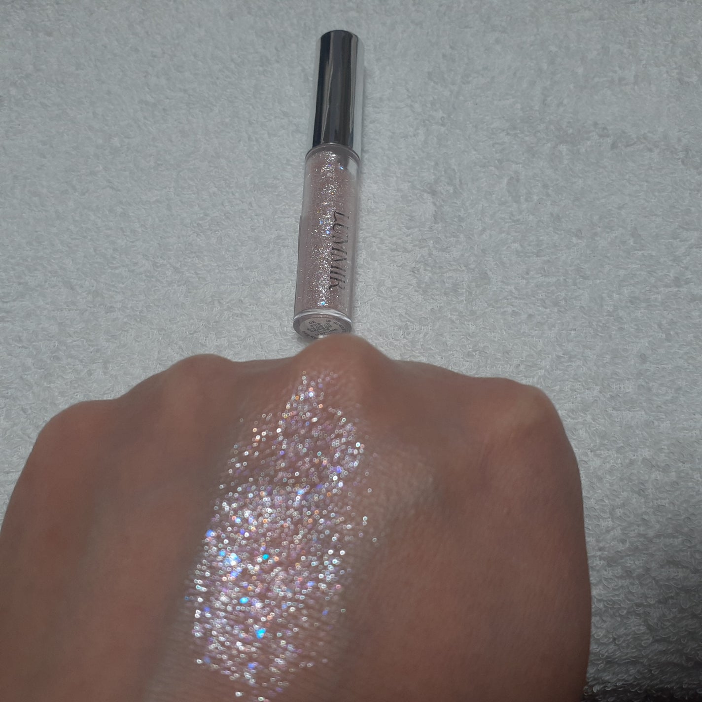 オンザステージリキッドグリッター/ルミル/グリッターを使ったクチコミ(3枚目)