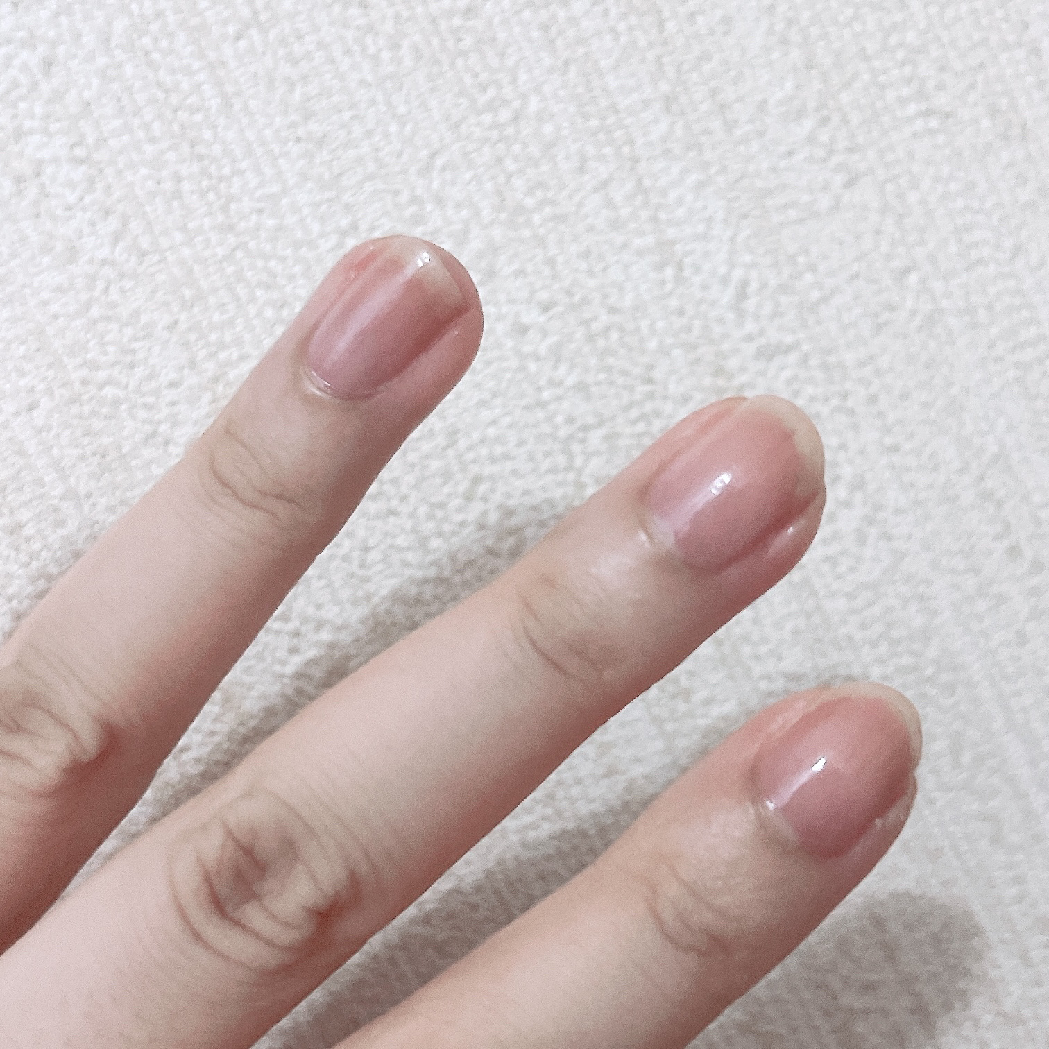 12Free ネイルカバーハードナー/HOMEI/オールインワンネイルを使ったクチコミ（3枚目）