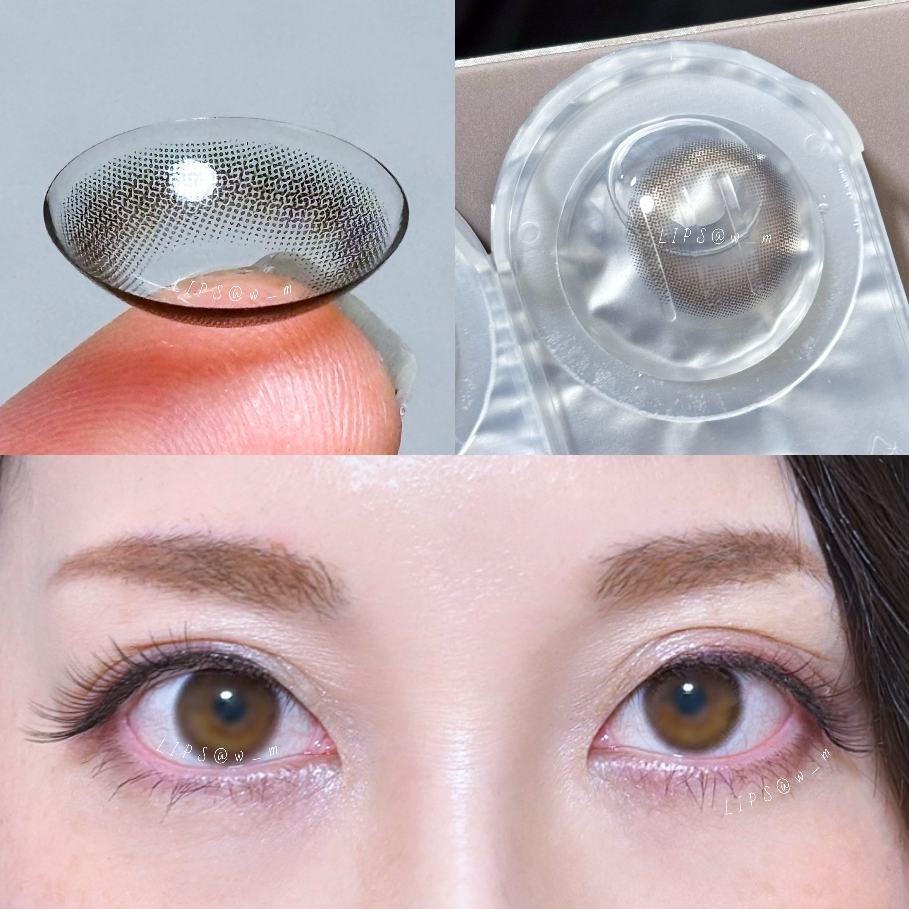 melotte 1day モアレディ/melotte/ワンデー（１DAY）カラコンを使ったクチコミ（2枚目）