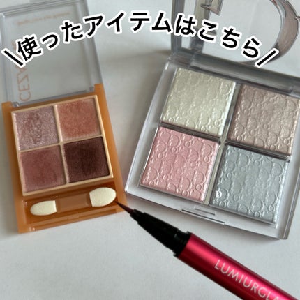ベージュトーンアイシャドウ/CEZANNE/アイシャドウパレットを使ったクチコミ(2枚目)