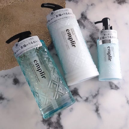ウォーターベール スムース シャンプー/トリートメント/emplir/市販シャンプーを使ったクチコミ(2枚目)