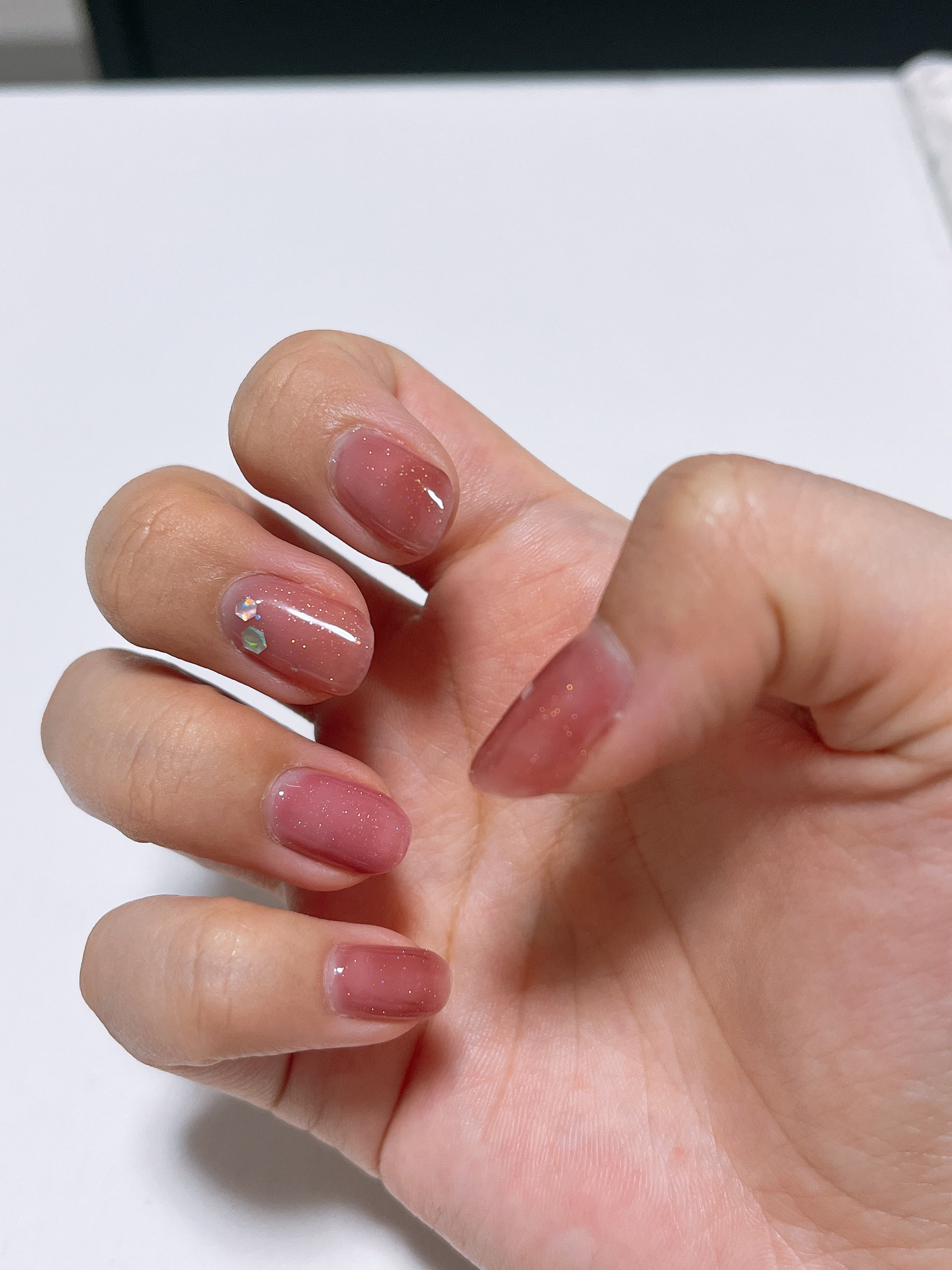 BRG ジェルネイル/DAISO/ジェルネイルを使ったクチコミ（3枚目）