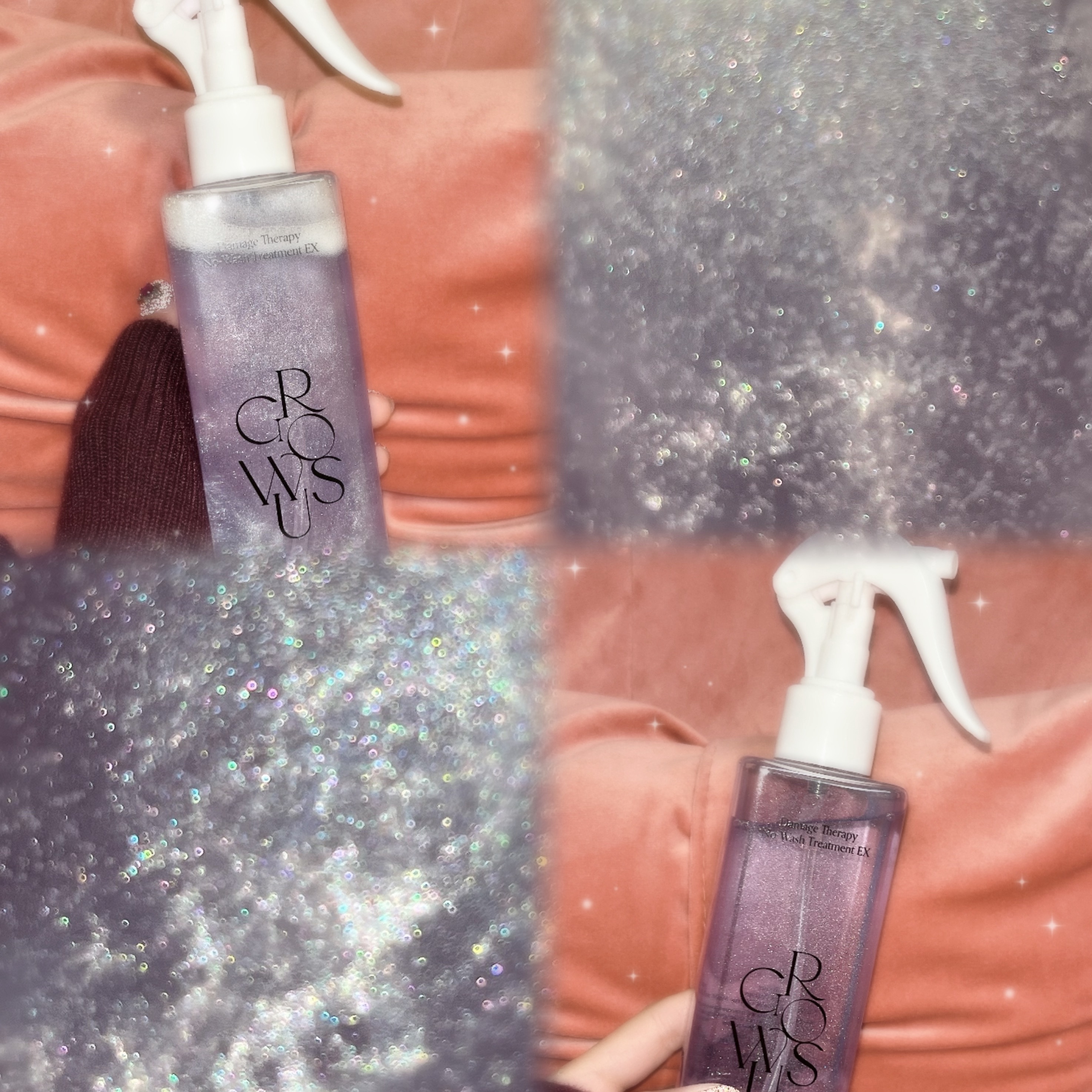 ダメージセラピーノーウォッシュトリートメントEXトゥルーミー (ムスクの香り)/GROWUS/ヘアミストを使ったクチコミ（2枚目）