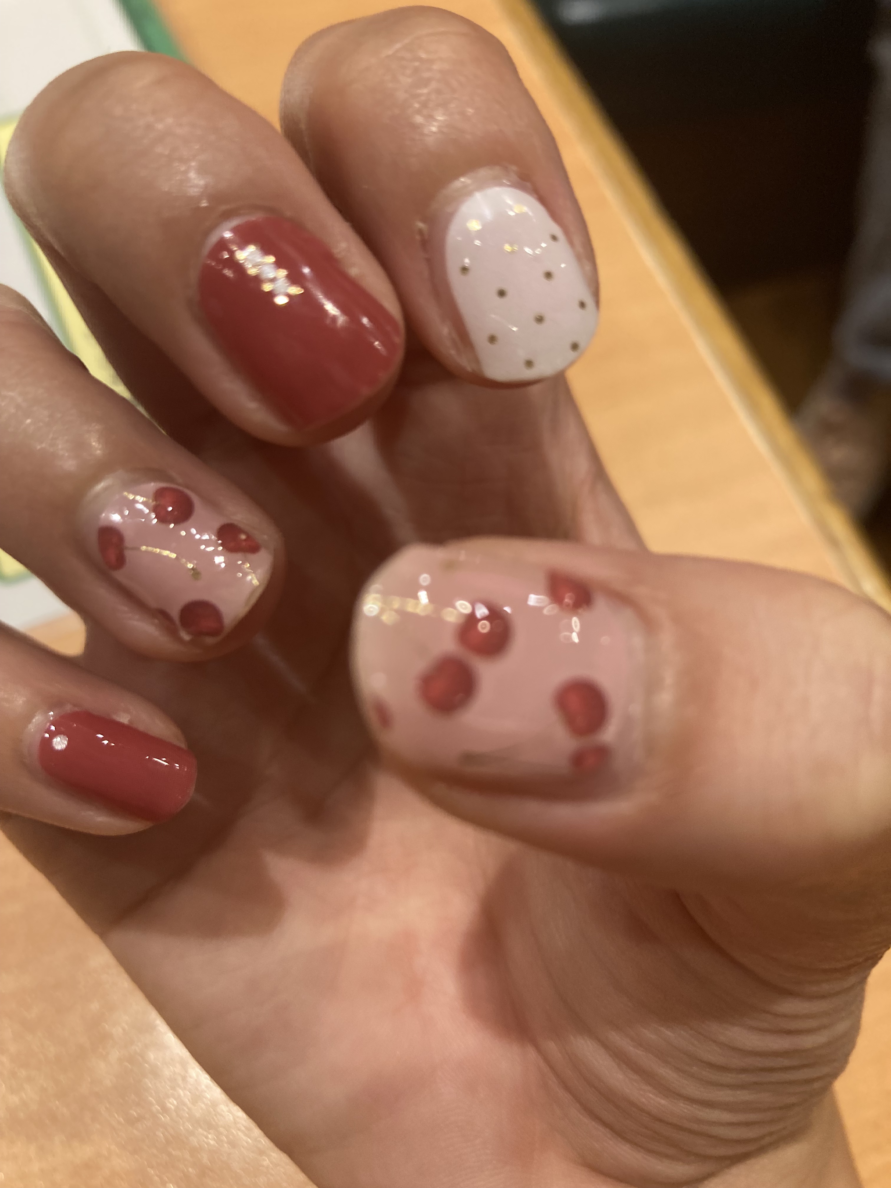 BRG ジェルネイル/DAISO/ジェルネイルを使ったクチコミ（1枚目）