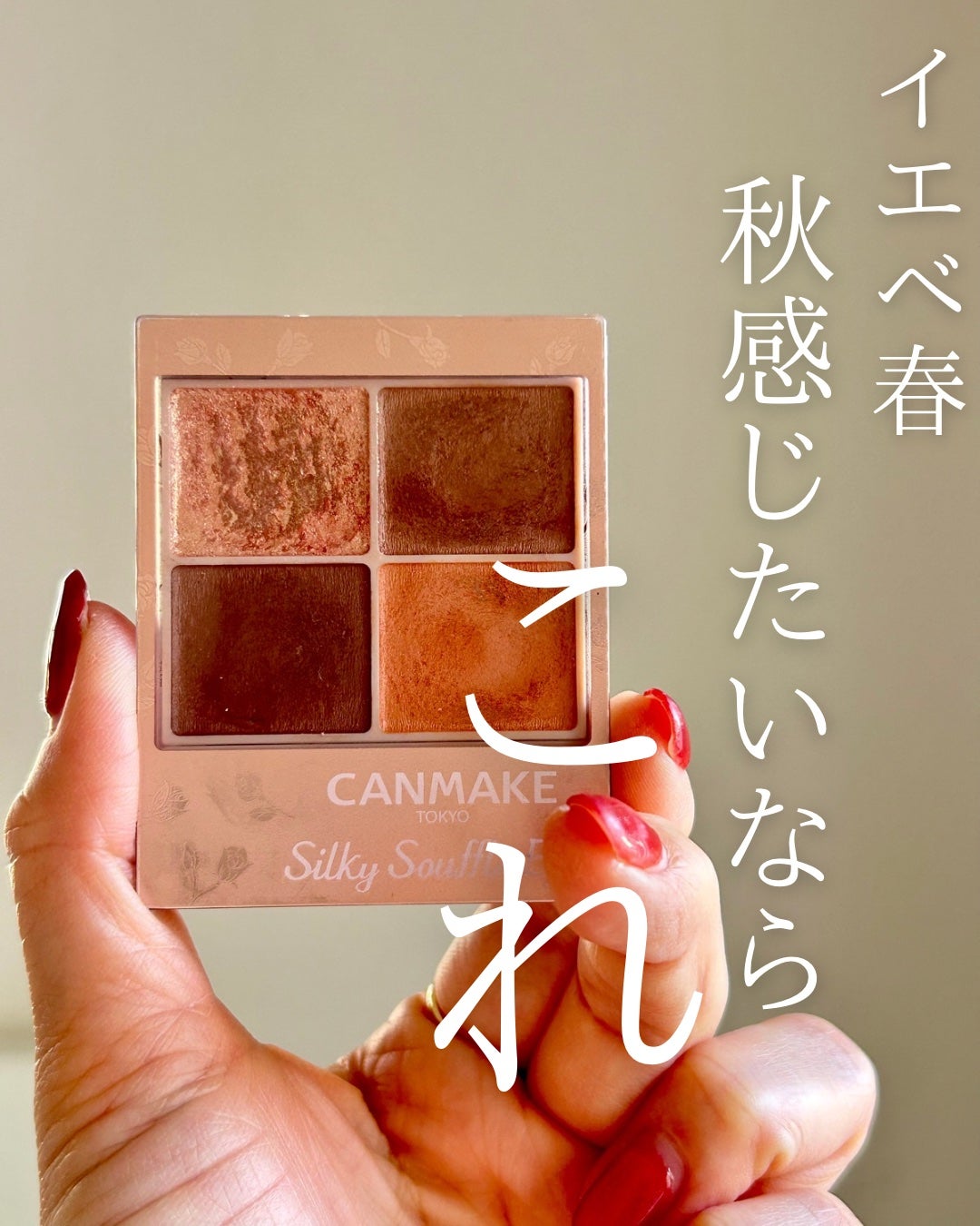 シルキースフレアイズ(マットタイプ)/キャンメイク/アイシャドウパレットを使ったクチコミ(1枚目)